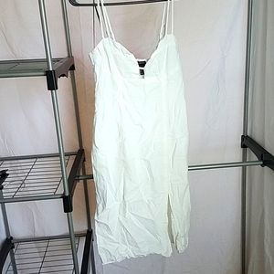 White strappy dress, forever 21